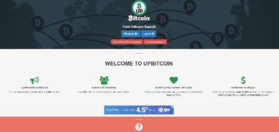 біткоін кран Upbitcoin біткоін кран Upbitcoin
